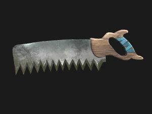 Back Saw 3D Model