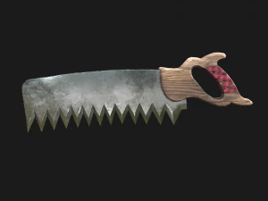 Back Saw 3D Model