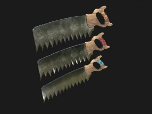 Back Saw 3D Model