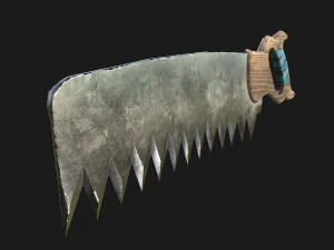 Back Saw 3D Model