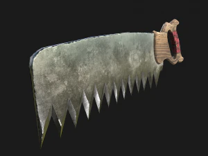 Back Saw 3D Model