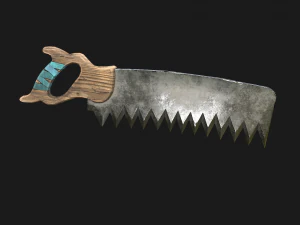 Back Saw 3D Model