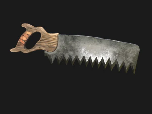 Back Saw 3D Model