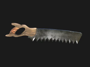 Back Saw 3D Model