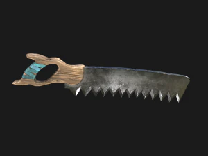 Back Saw 3D Model