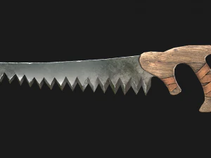Hand Saw 3D Model