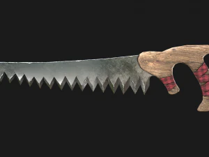 Hand Saw 3D Model