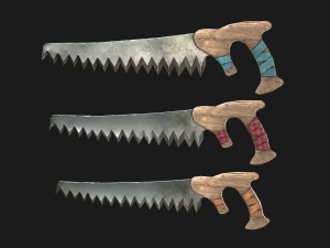 Hand Saw 3D Model