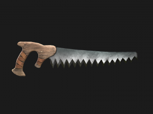 Hand Saw 3D Model