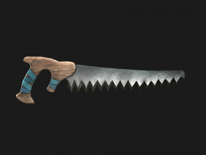 Hand Saw 3D Model