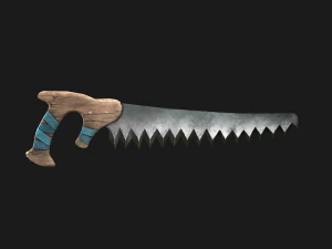 Hand Saw 3D Model