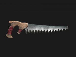 Hand Saw 3D Model