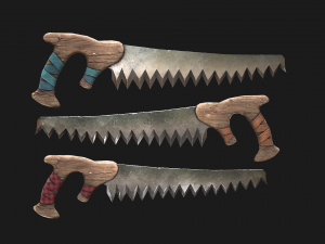 Hand Saw 3D Model