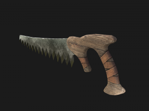 Hand Saw 3D Model