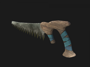 Hand Saw 3D Model