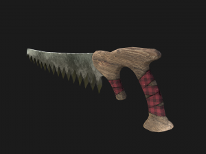 Hand Saw 3D Model
