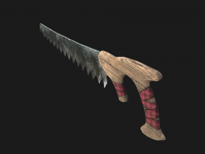Hand Saw 3D Model