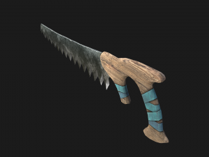 Hand Saw 3D Model