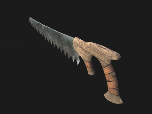 Hand Saw 3D Model