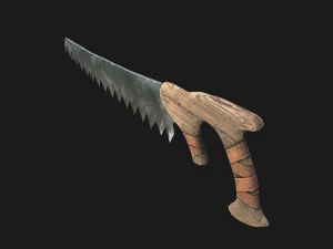 Hand Saw 3D Model