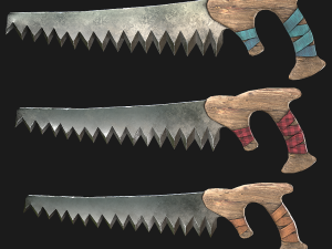Hand Saw 3D Model