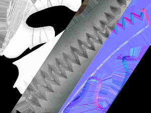 Hand Saw 3D Model