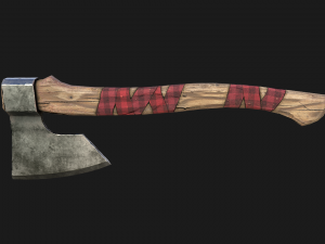 Lumberjack Ax 3D Модель