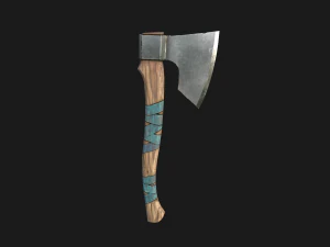 Lumberjack Ax 3D Model