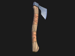 Lumberjack Ax 3D Model