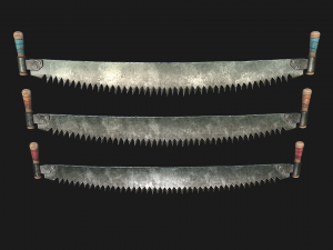 Foresters Set of tools 3D Модель