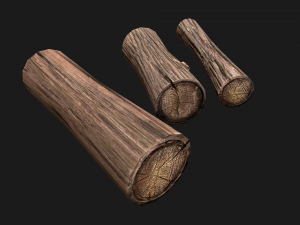 Pile of firewood 3D Модель