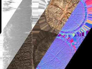 Wooden Stump 3D Model