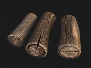 Firewood 3D Model