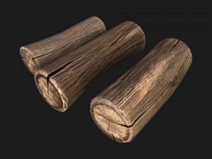 Firewood 3D Model