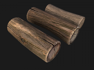 Firewood 3D Model
