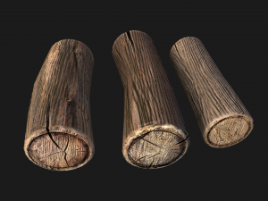 Firewood 3D Model