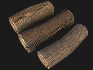 Firewood 3D Model