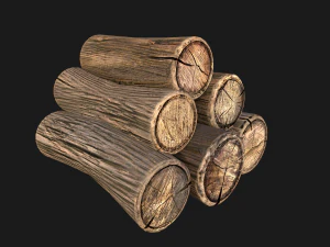 Firewood 3D Model
