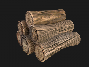 Firewood 3D Model