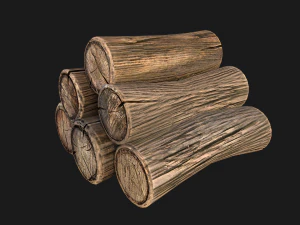 Firewood 3D Model
