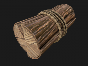 Bundle Of Firewood Model 3D