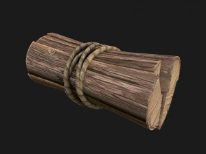 Bundle Of Firewood 3D Model