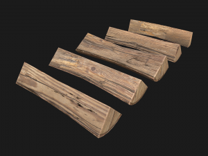 Bundle Of Firewood Model 3D