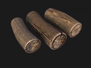 Firewood and Logs Set 3D मॉडल