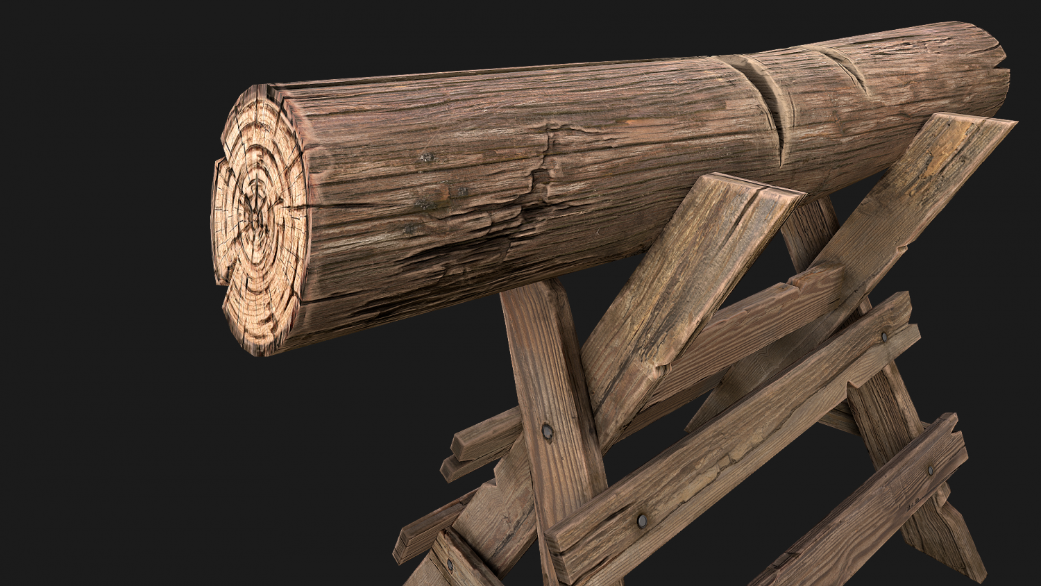 Log saw