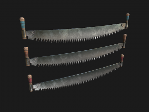Firewood Log Stand Pack 3D-Modell