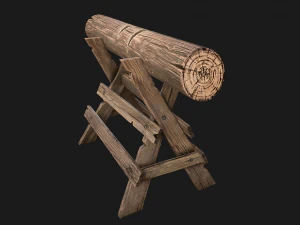 Firewood Log Stand Pack 3D Model