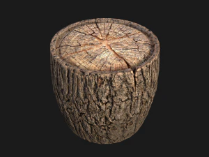 Firewood Log Stand Pack 3D Model