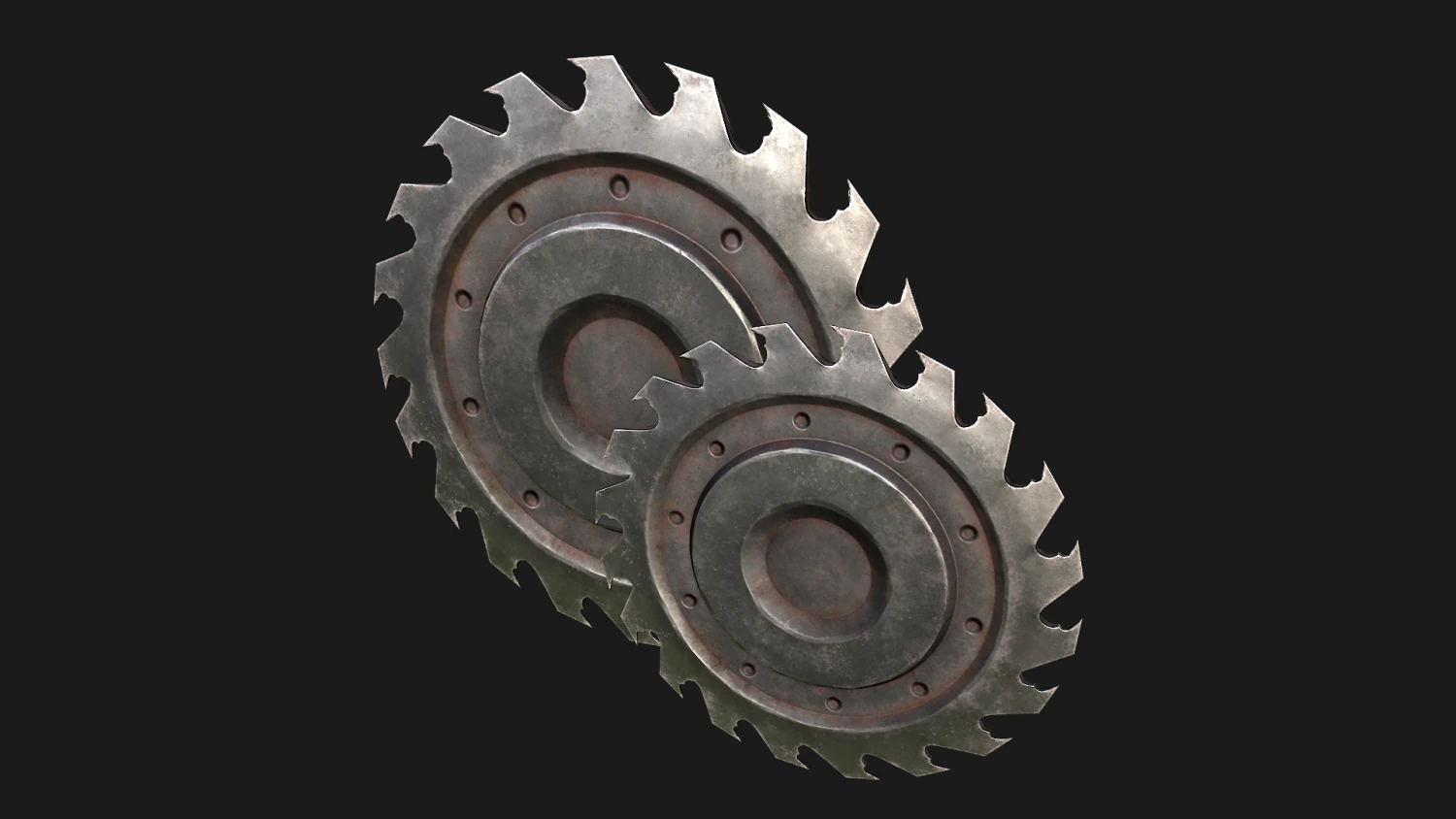 Circular Saw 3D Model .c4d .max .obj .3ds .fbx .stl .blend 