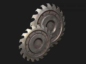 Circular Saw 3D 模型